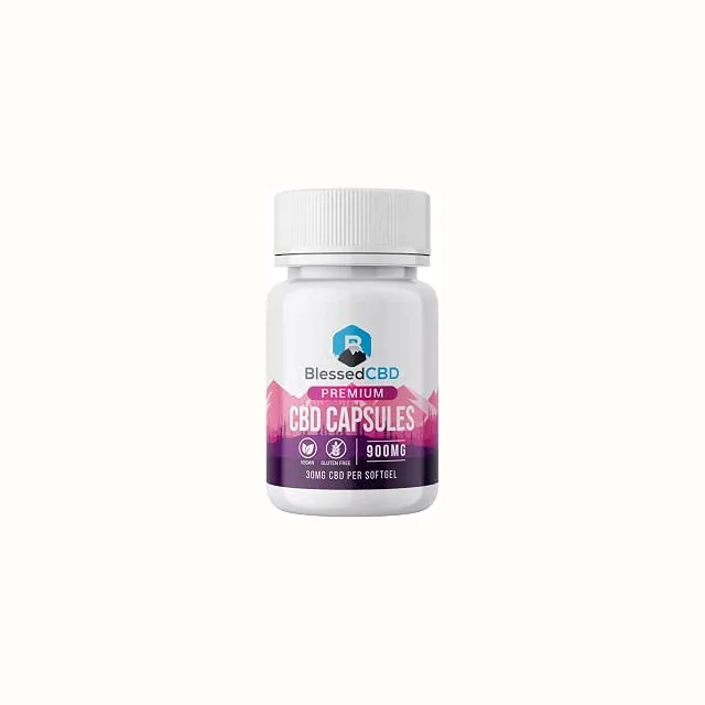 Blessed CBD Capsules, 900 mg, 30 capsules