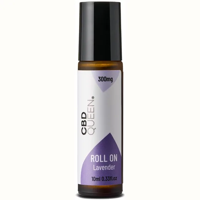 CBD Queen CBD Body Oil Roll-On, 300 mg, 10 ml