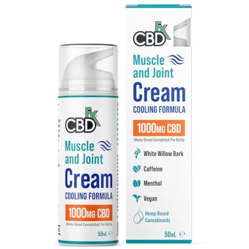 CBDfx Cooling CBD Cream, 1,000 mg, 50 ml