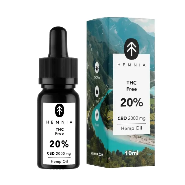 Hemnia CBD масло 20%, 10 ml