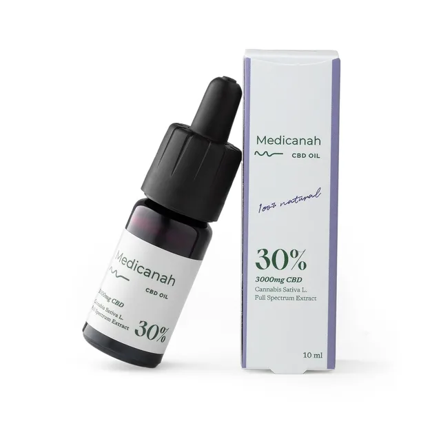 Medicanah CBD масло 30%, 10 ml · Medicanah