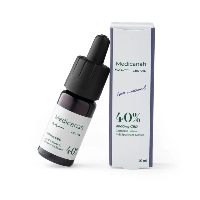 Medicanah CBD масло 40%, 10 ml
