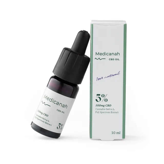 Medicanah CBD масло 5%, 10 ml · Medicanah
