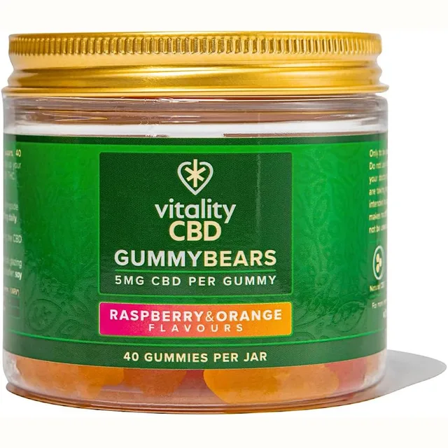 Vitality CBD Gummy Bears, 5 mg, 40 pieces · Vitality CBD